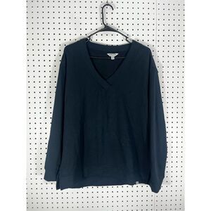 Orvis Black V-Neck Sweatshirt